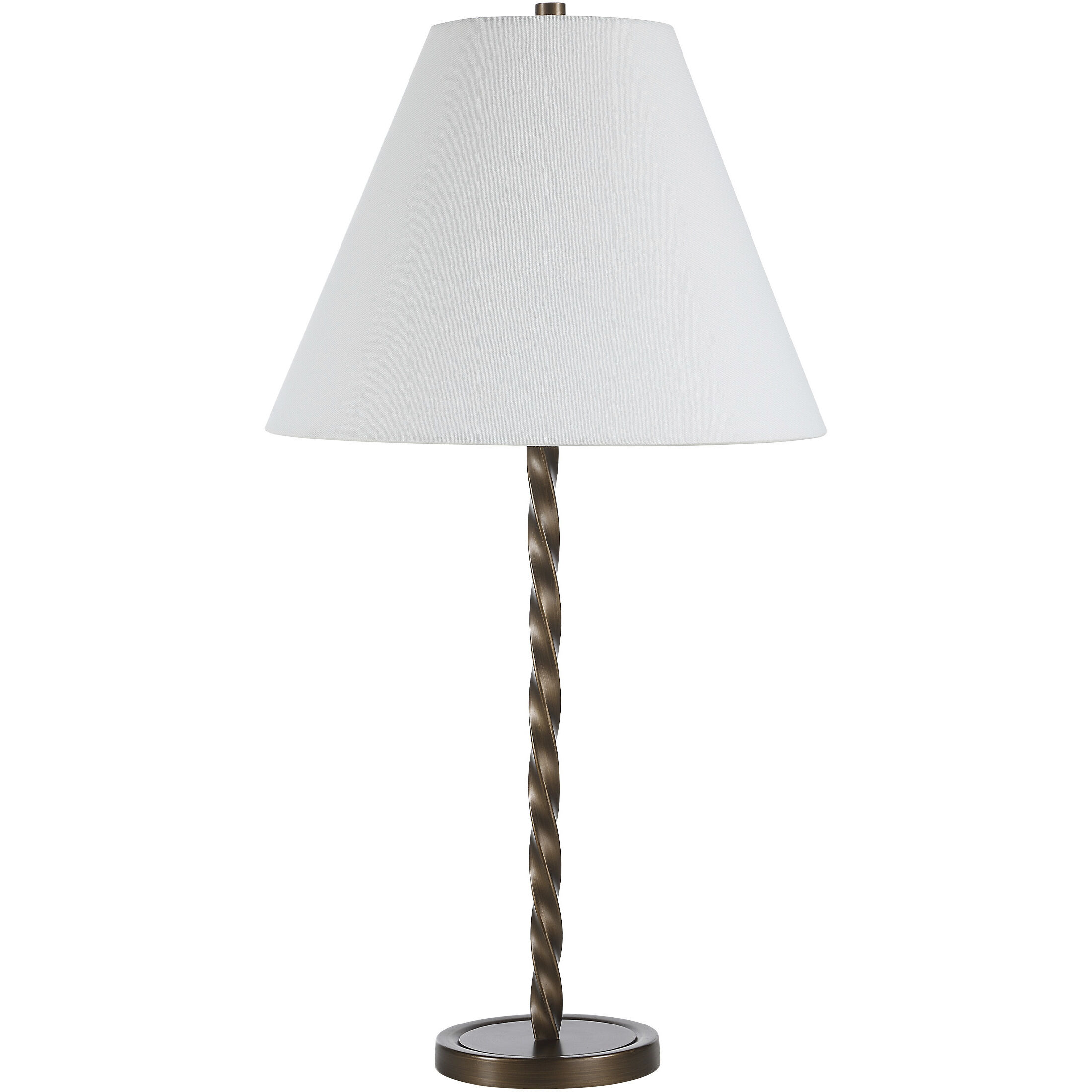 Veria 26 inch Dark Antique Bronze Table Lamp Portable Light