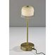 Benji 13.63 inch 1.50 watt Antique Brass LED Cordless Table Lamp Portable Light