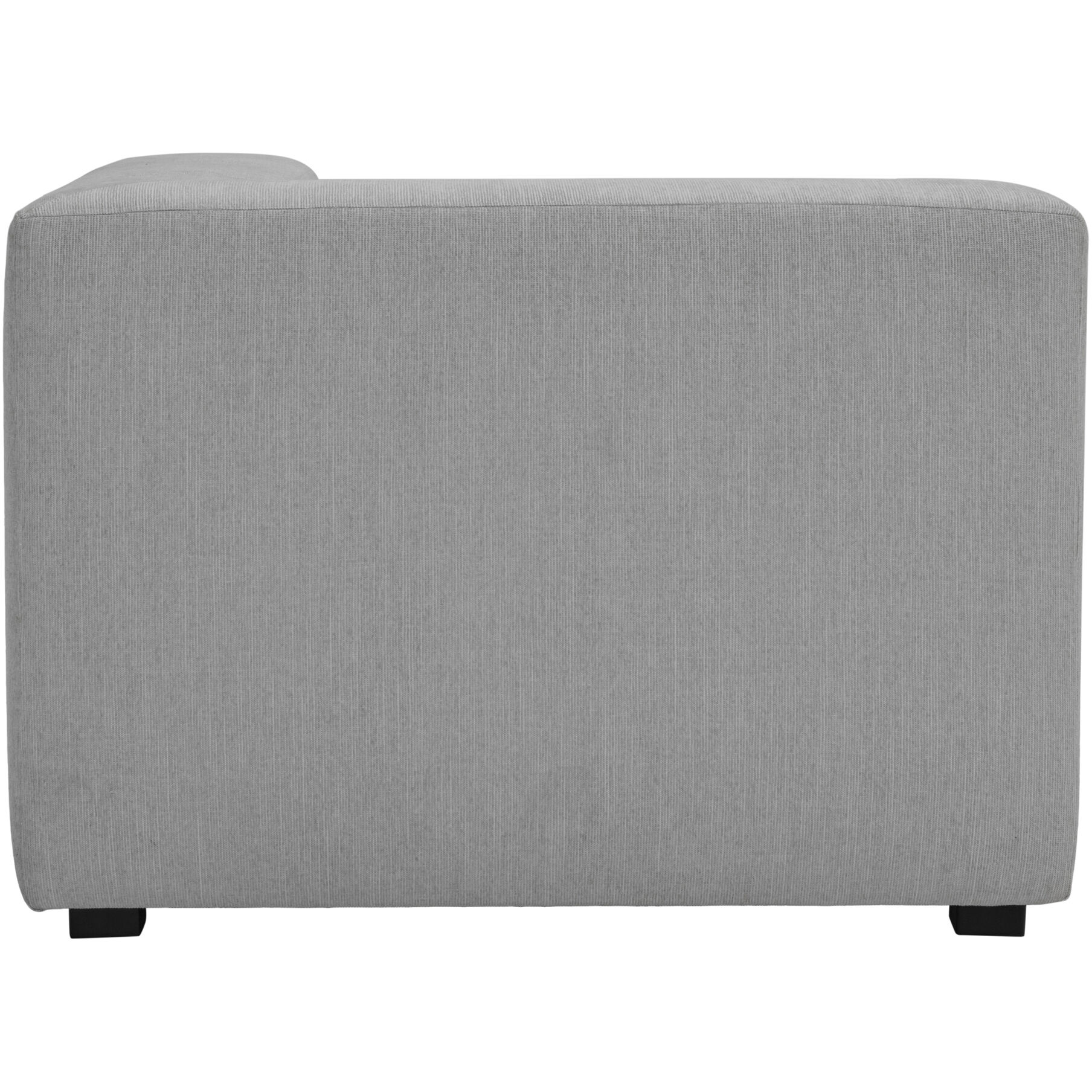 Romy White Corner Chair