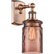 Ballston Candor LED 4.75 inch Antique Copper Sconce Wall Light, Ballston
