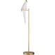 Canada 55 inch 2.00 watt Gold Floor Lamp Portable Light