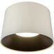 Etta LED 13.88 inch Pearl White Flush Mount Ceiling Light