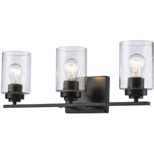 Mod Pod 3 Light 22 inch Black Vanity Light Wall Light