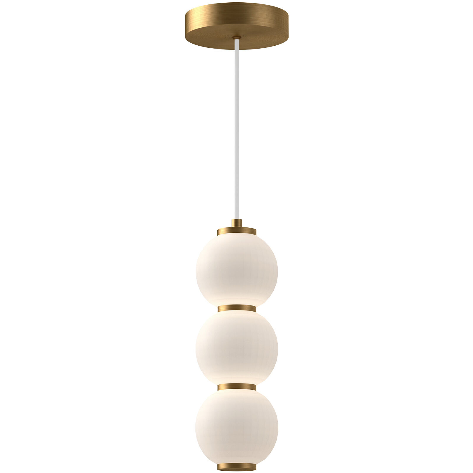 Alora Mood Bijou Pendant Ceiling Light in Aged Gold
