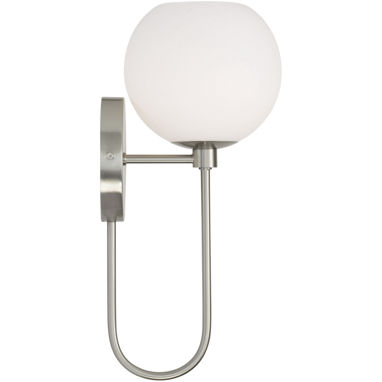 Ansley 1 Light 6.5 inch Brushed Nickel Sconce Wall Light