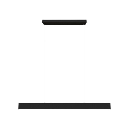 Climene LED 46.5 inch Matte Black Linear Pendant Ceiling Light