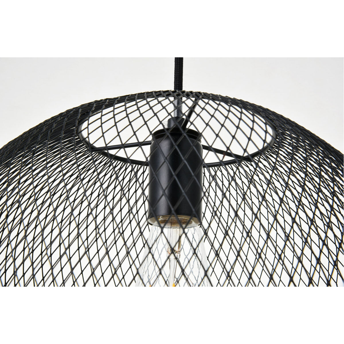 Keller 1 Light 13 inch Black Pendant Ceiling Light
