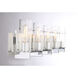 Pista LED 6 inch Chrome Wall Sconce Wall Light