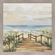 Moment at the Beach 29 X 29 inch Non-Glass Framed Art, Propac
