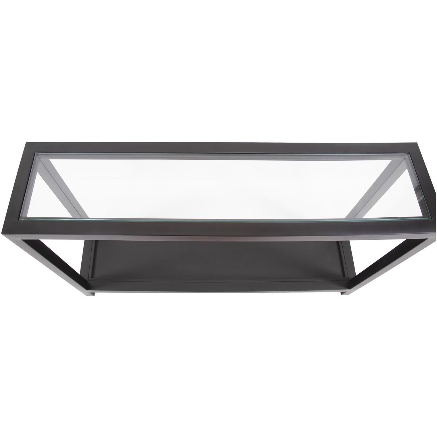 Dumas 48 inch Nickel Console Table