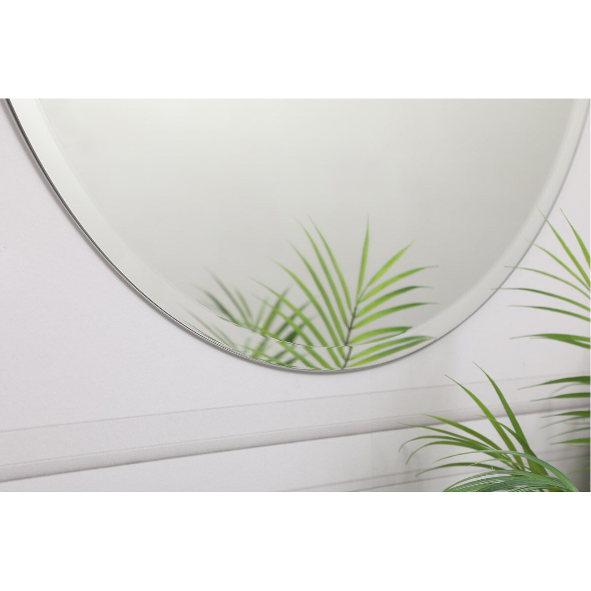 Gracin 28 X 28 inch Clear Wall Mirror