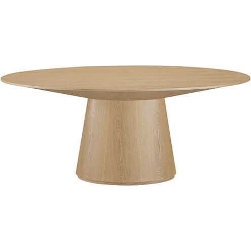 Otago 71 X 43.5 inch Natural Dining Table, Oval