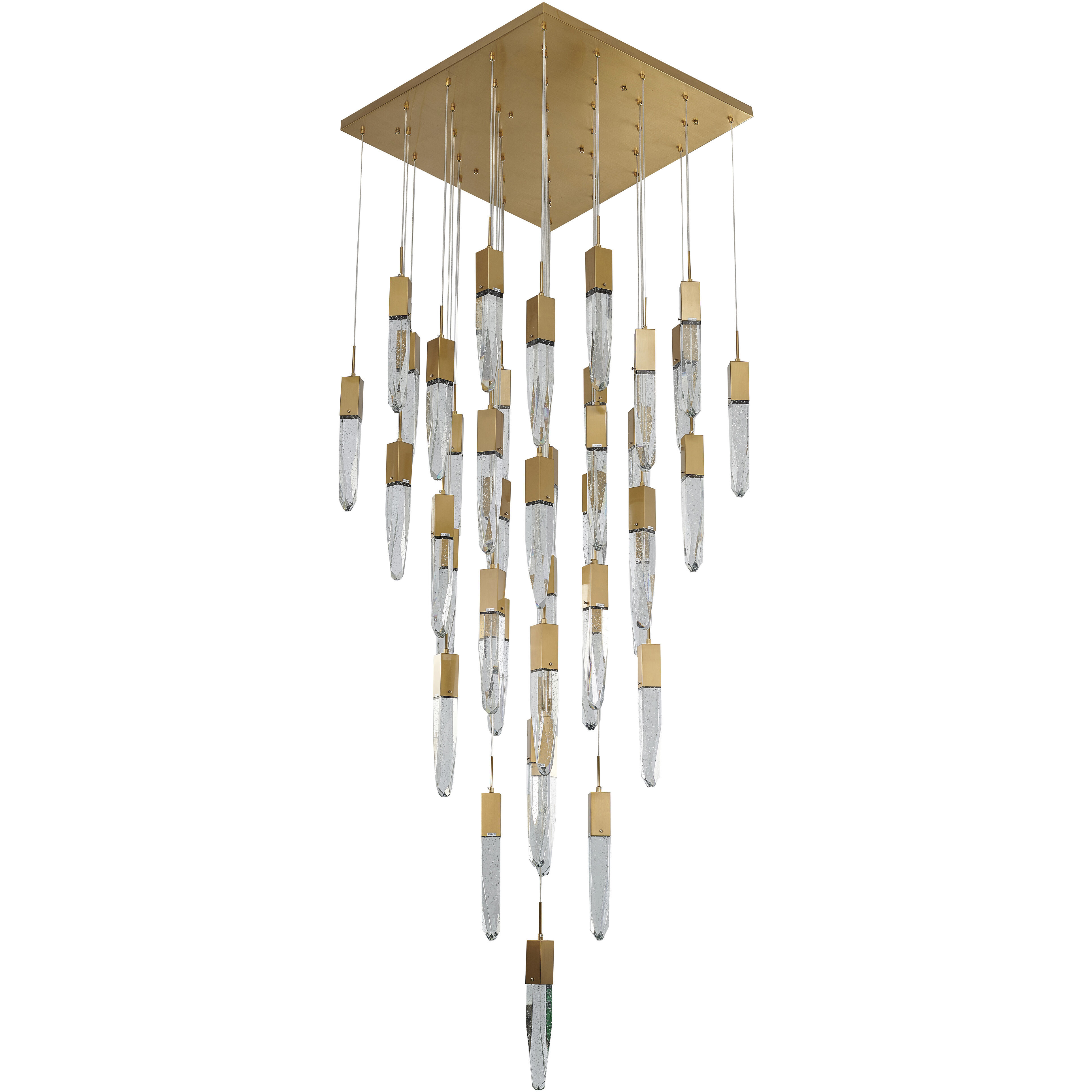 Canada 41 Light 35.43 inch Gold Chandelier Ceiling Light