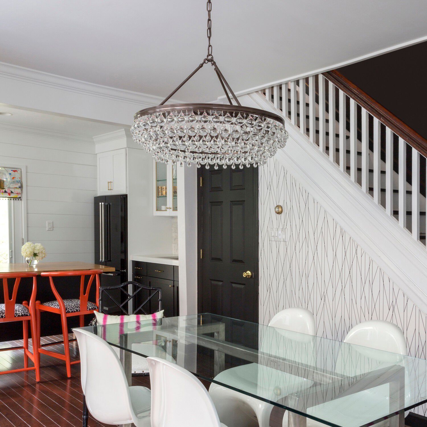 Calypso 6 Light 30 inch Vibrant Bronze Chandelier Ceiling Light