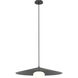 Cruz LED 24 inch Felt - Gray Pendant Ceiling Light