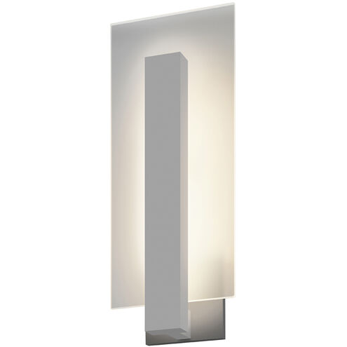 Midtown LED 16 inch Textured Gray Indoor-Outdoor Sconce, Inside-Out
