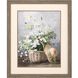 Florals Collection Green Framed Art