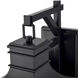 Edenton 4 Light 24.5 inch Matte Black Outdoor Wall Sconce