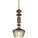 Mandeville 1 Light 11 inch Antique Gold Pendant Ceiling Light