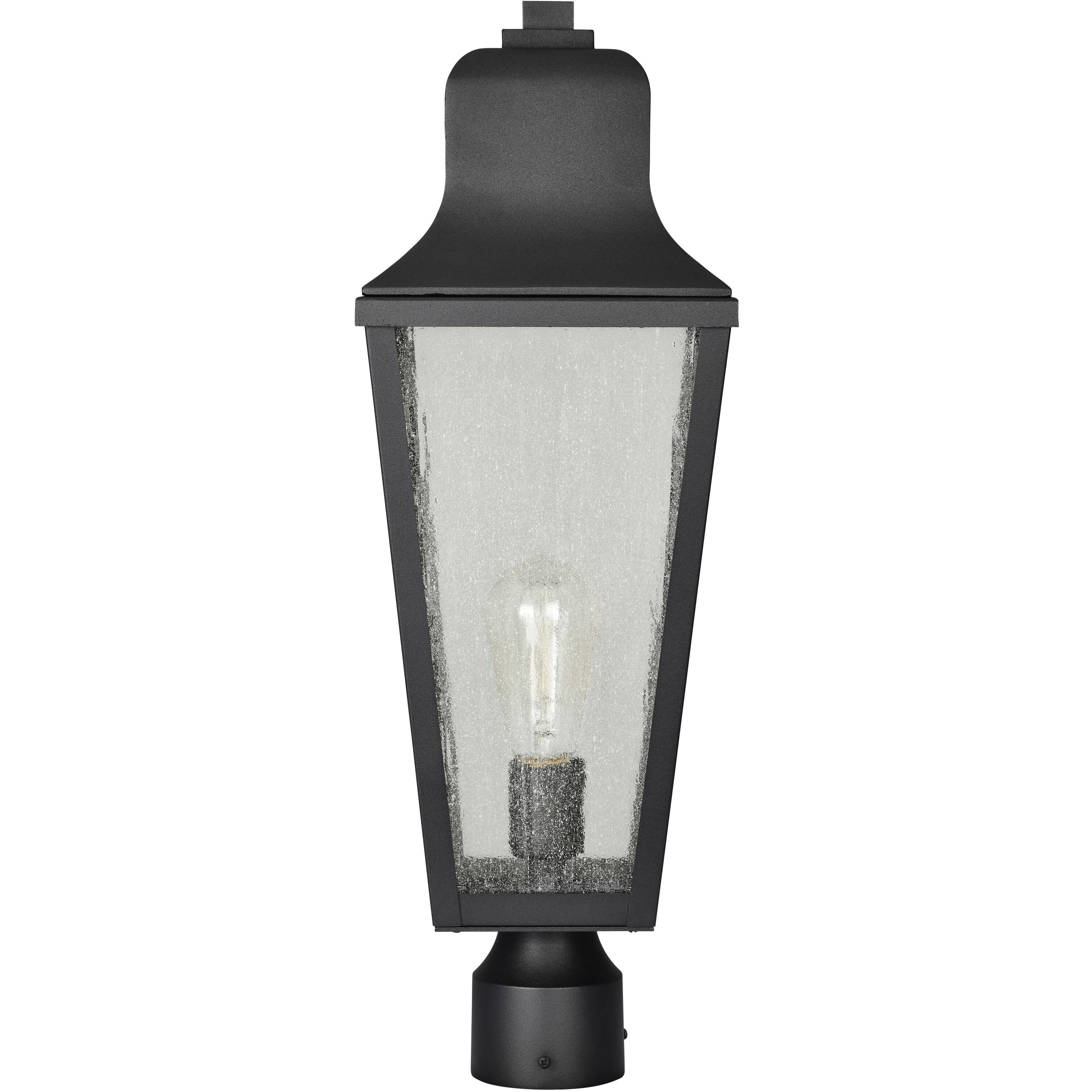 Lawrence 1 Light 22.75 inch Matte Black Outdoor Post Light