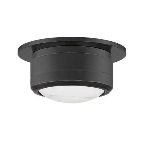 Greenport LED 7 inch Old Bronze Flush Mount Ceiling Light