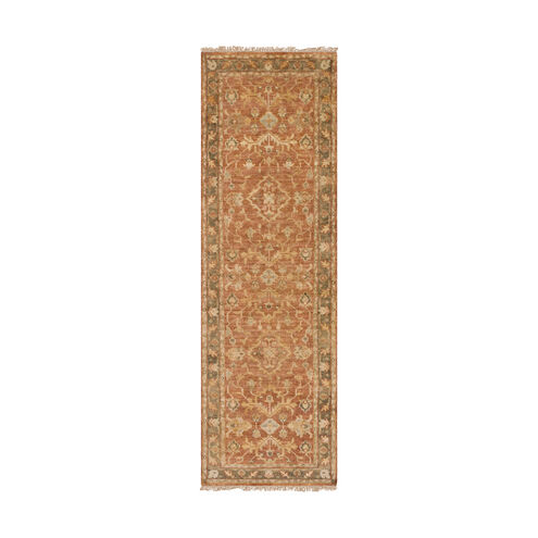 Fantasia 144 X 36 inch Brown Rug, Runner