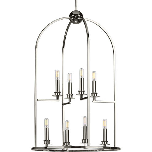 Seneca 8 Light 20 inch Polished Nickel Foyer Pendant Ceiling Light