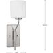 Tobin 1 Light 5 inch Brushed Nickel Wall Bracket Wall Light