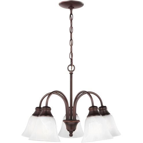Windgate 5 Light 20 inch Bronze Chandelier Ceiling Light