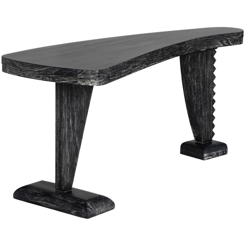 Zigmund 69.5 X 26 inch Cinder Black Desk