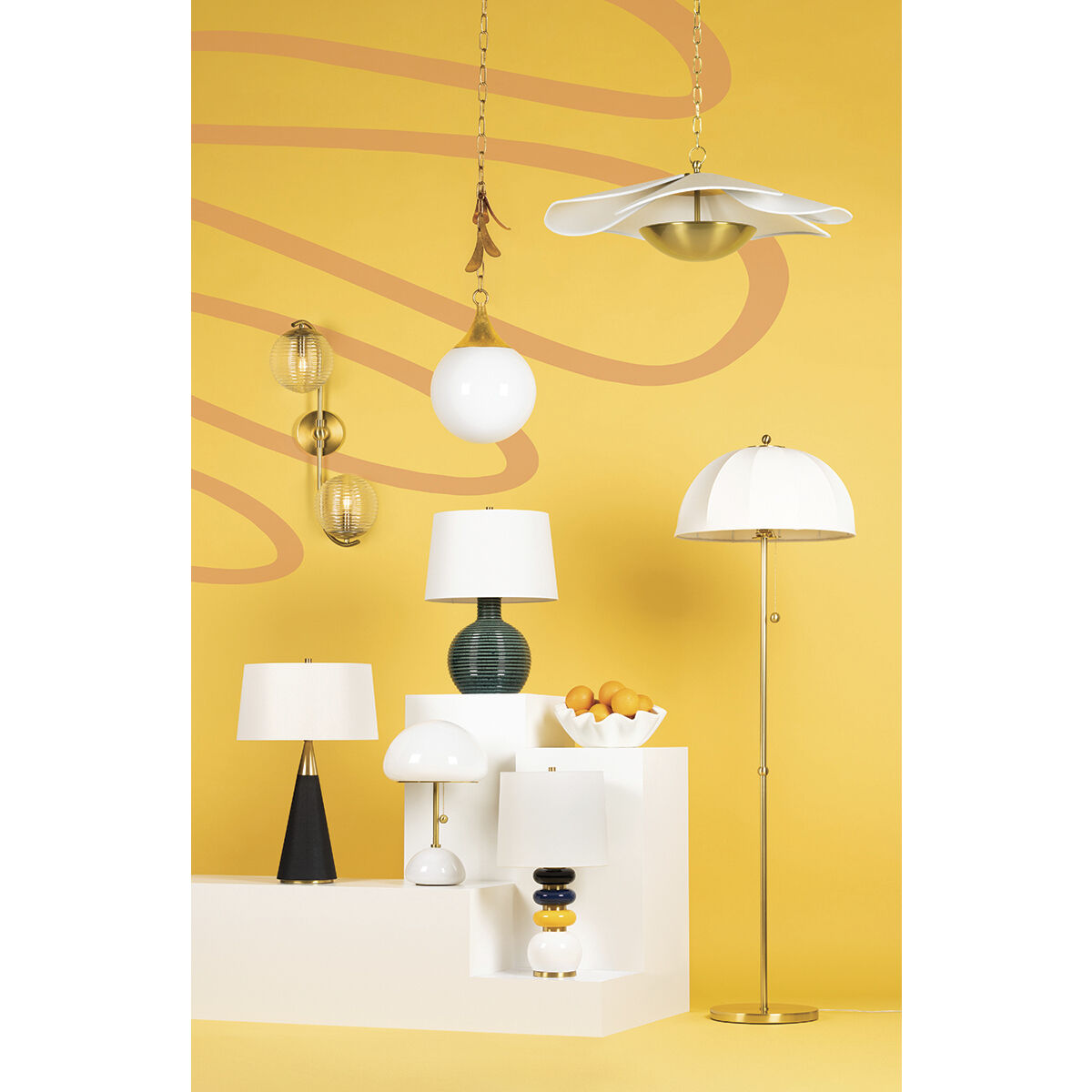 Cortney 18.25 inch 8.00 watt Aged Brass Table Lamp Portable Light