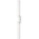 Zigrina 2 Light 5.25 inch Matte White Wall Sconce Wall Light
