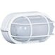 Marine LED 8.25 inch White Outdoor Wall Light, Small