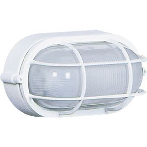 Marine LED 8.25 inch White Outdoor Wall Light, Small