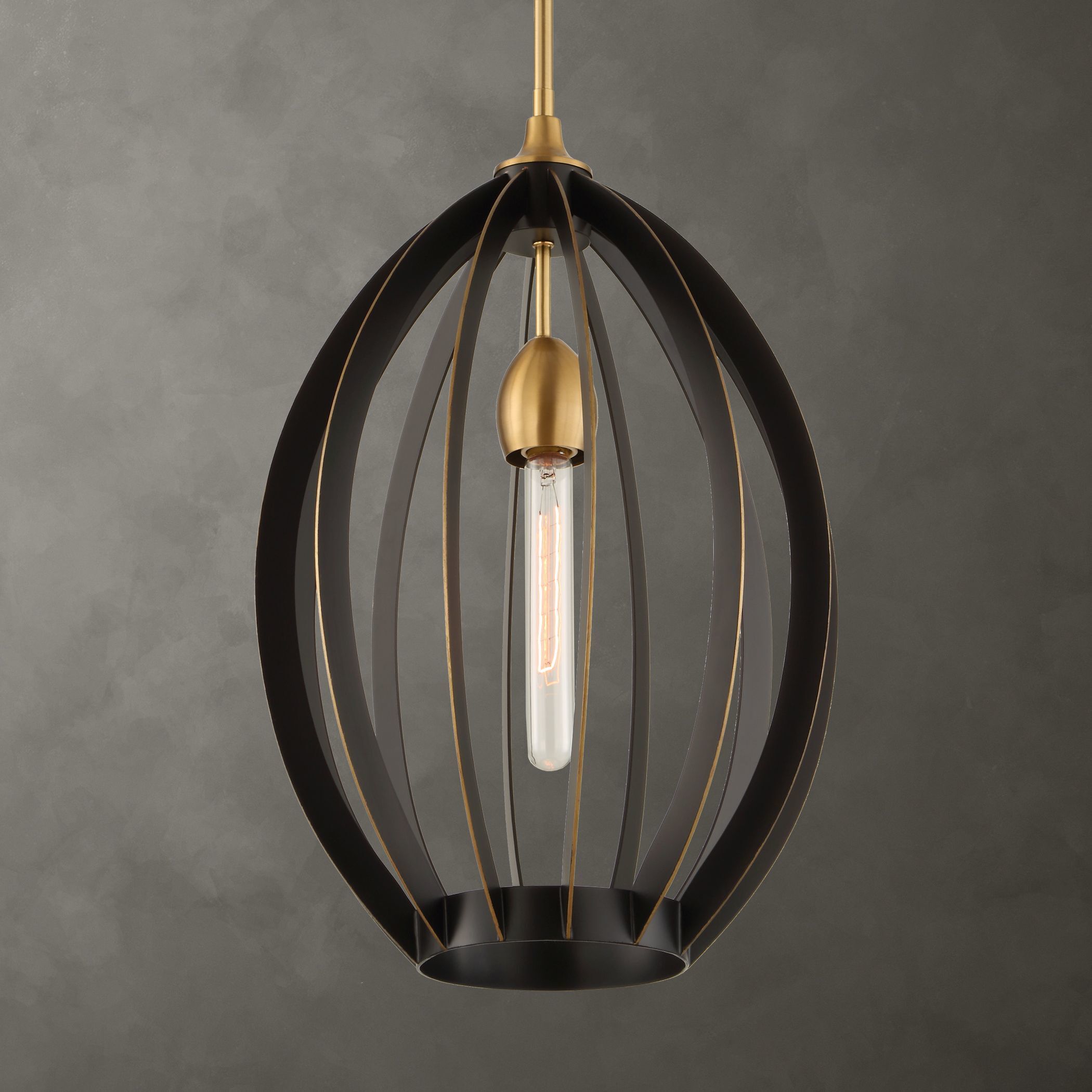 Darby 1 Light 14 inch Dark Bronze Pendant Ceiling Light