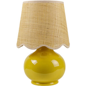 Stella Diminuta 12.75 inch 40 watt Yellow Accent Table Lamp Portable Light