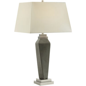 Silvino 29 inch 100.00 watt Grey Table Lamp Portable Light