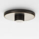 Arden 2 Light 14 inch Antique Bronze Flush Mount Ceiling Light