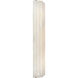 Chapman & Myers Madden LED 4.25 inch Alabaster and Antique-Burnished Brass ADA Fluted Linear Sconce Wall Light