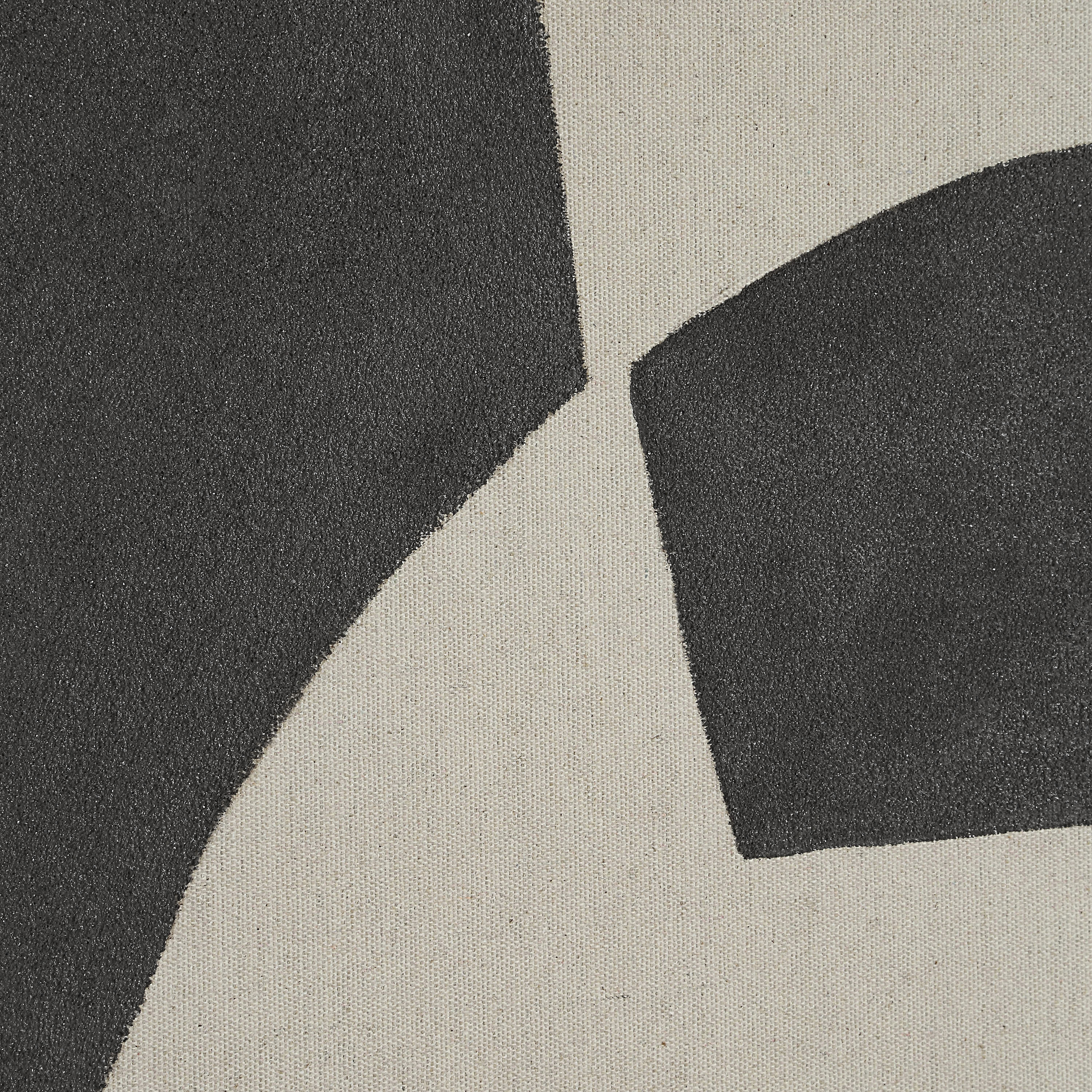 Altino Beige and Brown Canvas Art