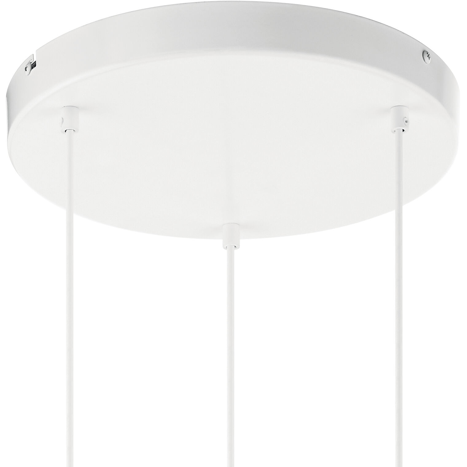 Kordan LED 17.25 inch Matte Black Cluster Pendant Ceiling Light