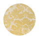 Athena 117 inch Yellow and Neutral Area Rug, Wool