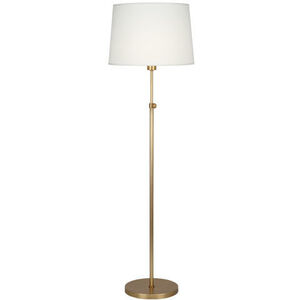 Koleman 49 inch 100 watt Aged Brass Floor Lamp Portable Light