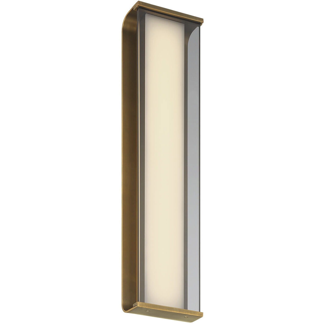 Dulton LED 5 inch Antique Brass ADA Wall Sconce Wall Light