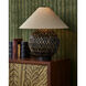 Casimer 26 inch 150 watt Black Table Lamp Portable Light