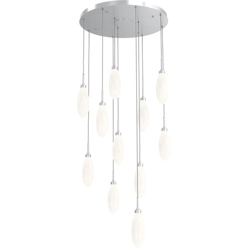 Fiori LED Classic Silver Multi-Port Ceiling Light, Round Multi-Port