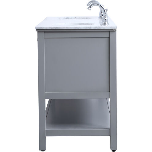Metropolis 72 X 22 X 34 inch Grey Vanity Sink Set
