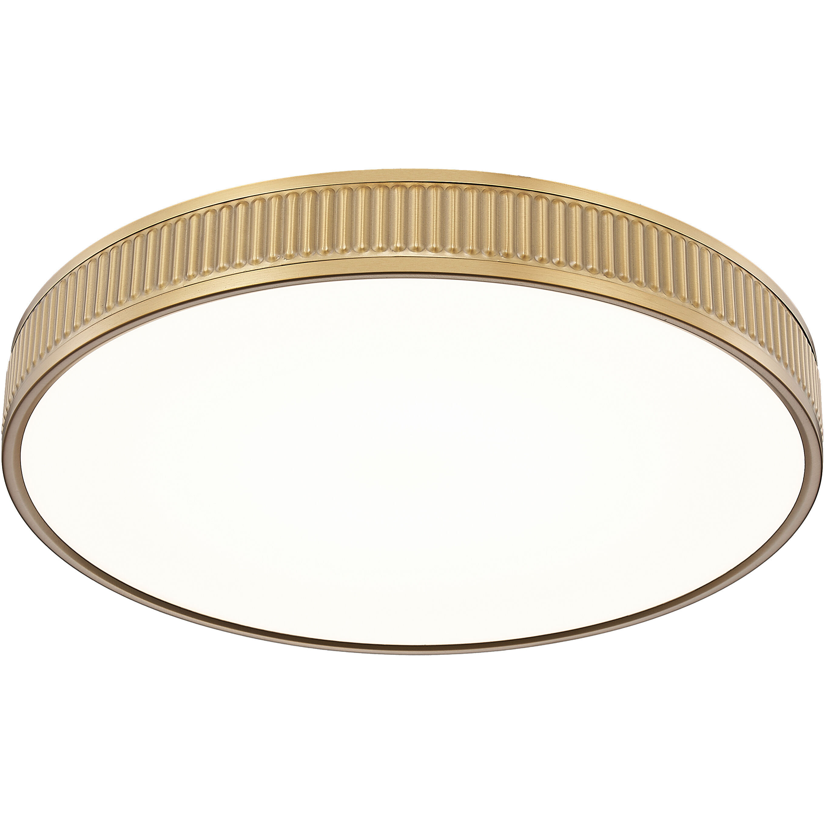 Stari LED 20.75 inch Modern Gold Flush Mount Ceiling Light