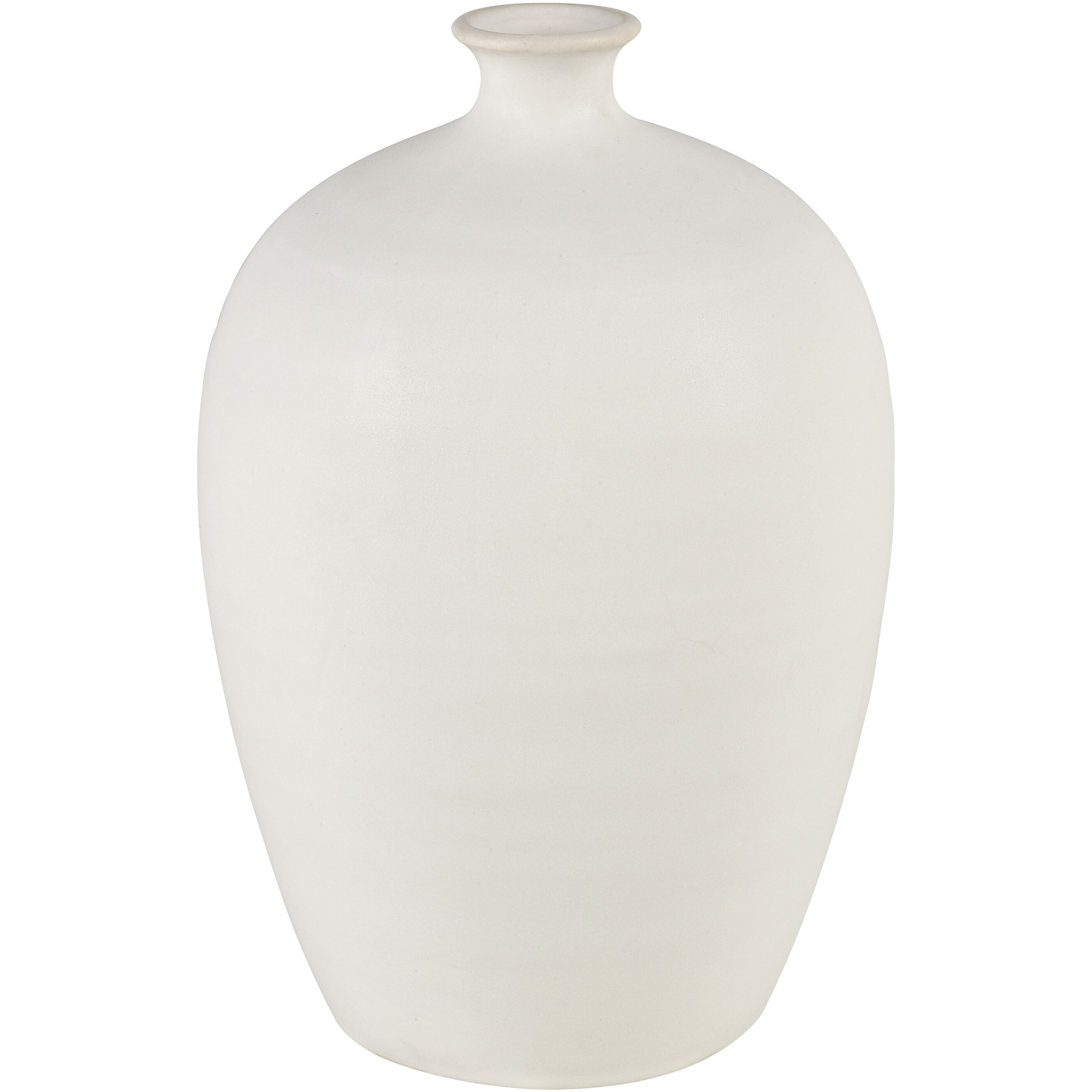 Faye 12 X 8 inch Vase in White