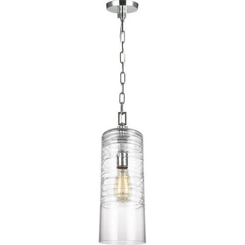 Sean Lavin Elmore 1 Light 5.88 inch Chrome Cylinder Pendant Ceiling Light